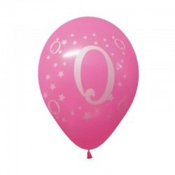 Globo número impreso látex...