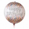 Globo orb confeti Happy...