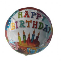 Globo redondo Happy...