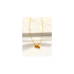 Collar Triple Ovalo Acero