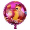 Globo rosa Masha y el oso