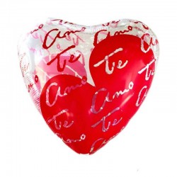 Globo trasparente corazón...