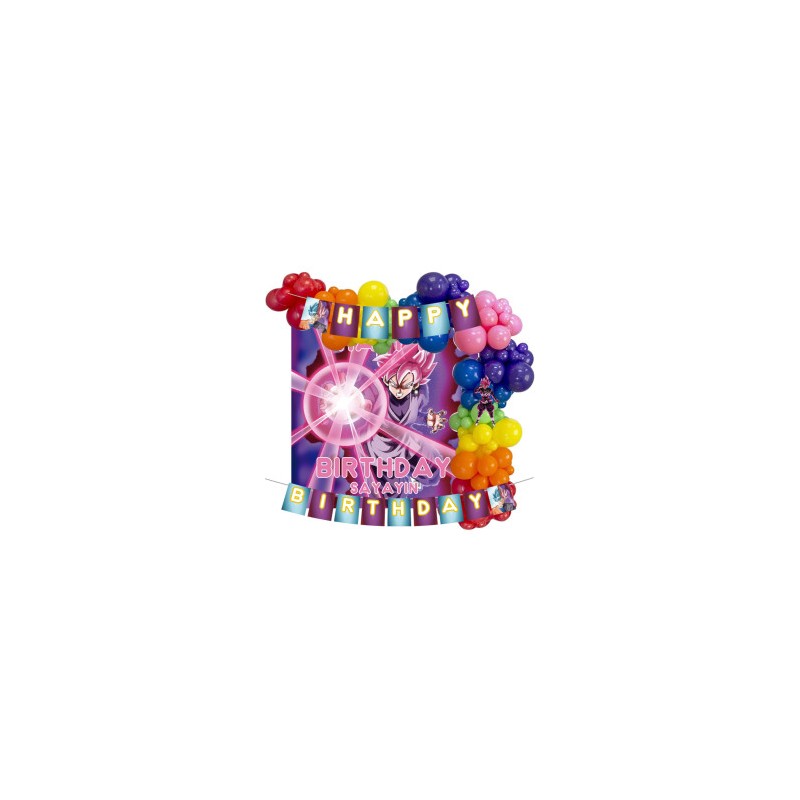 Kit decorativo Black Goku