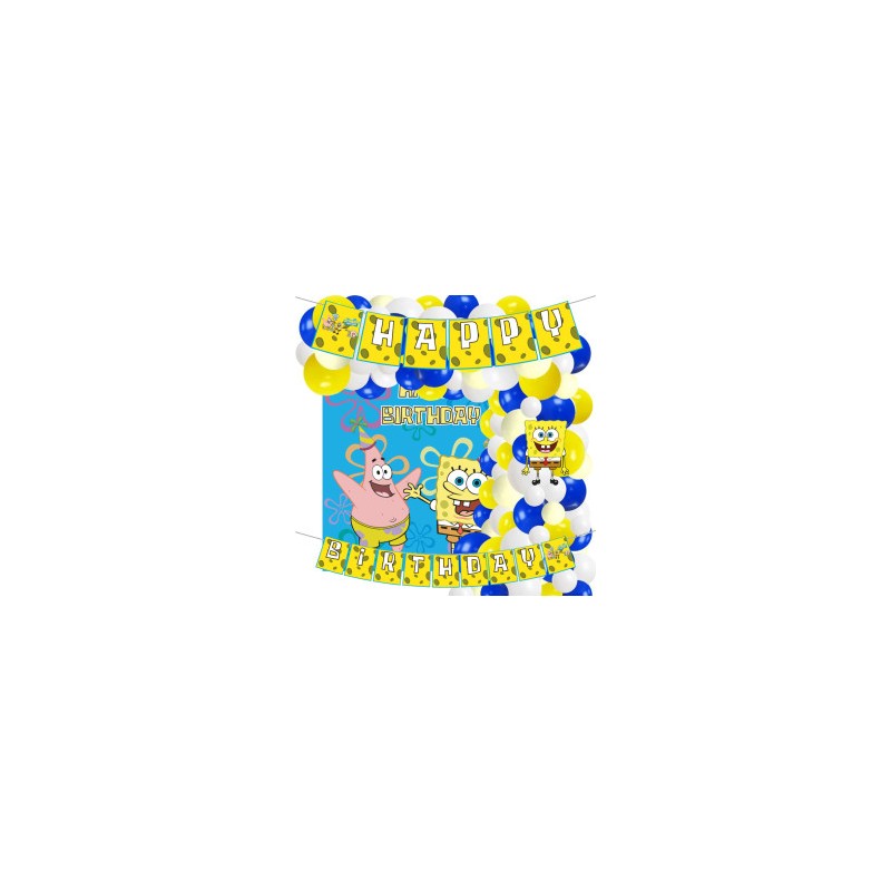 Kit decorativo Bob Esponja