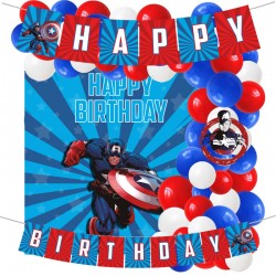 Kit decorativo Capitan America