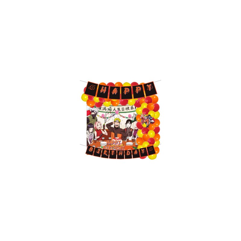 Kit decorativo Naruto