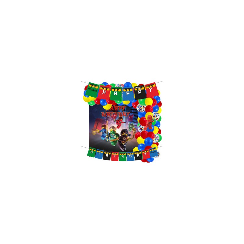 Kit decorativo Ninja go