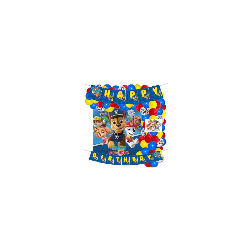 Kit decorativo Paw Patrol