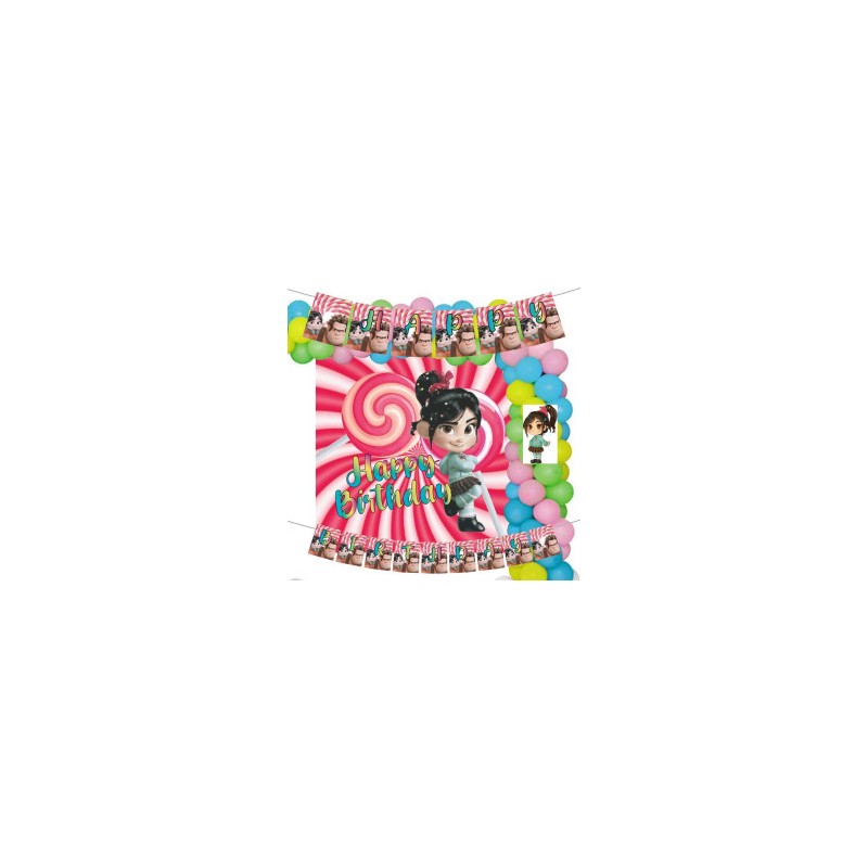 Kit decorativo Vanellope