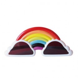 Lente Arcoiris con nubes