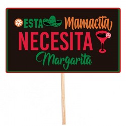 Letrero Selfie Margarita