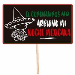 Letrero Selfie Noche Mexicana