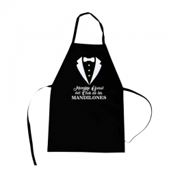 Mandil con frases divertidas