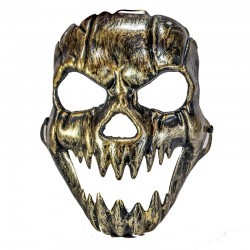 Mascara calavera metal