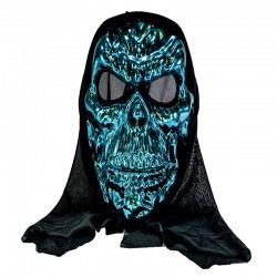 Mascara de chango con velo