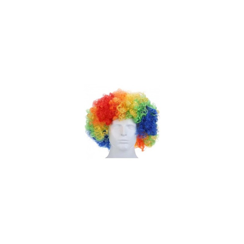 Peluca Afro Payaso