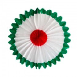 Roseta tricolor decoración...