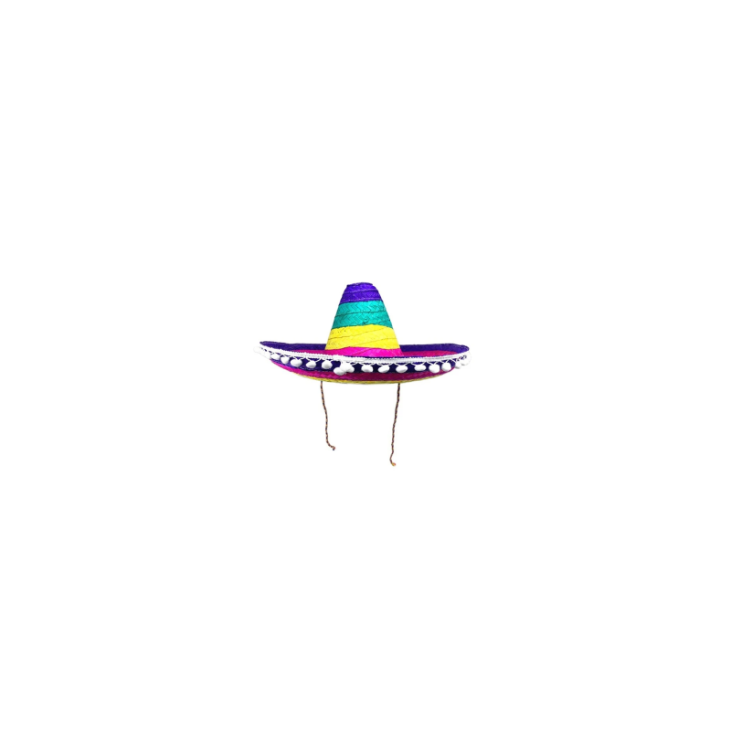 Sombrero charro multicolor