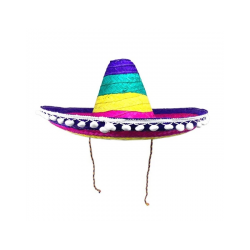 Sombrero charro multicolor