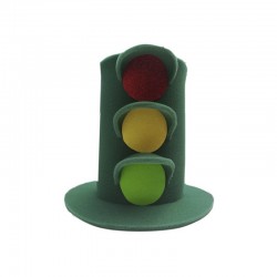Sombrero hule espuma Semáforo