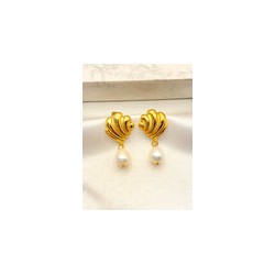 Arete Conchita Perla Acero