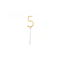 Vela número de bengala 5