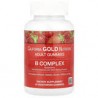 California Gold Nutrition, Gomitas con complejo de vitaminasB, Fresa, 45gomitas vegetales