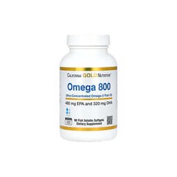 California Gold Nutrition, Omega800, Aceite de pescado con omega-3 ultraconcentrado, En forma de triglicéridos KD-Pür, 1000mg, 9