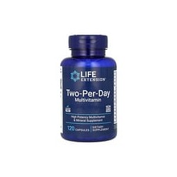 Life Extension, Suplemento multivitamínico, Doscápsulaspordía, 120cápsulas