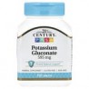 21st Century, Gluconato de potasio, 595 mg, 110 comprimidos