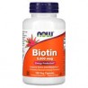 NOW Foods, Biotina, 5000mcg, 120cápsulas vegetales