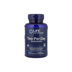 Life Extension, Suplemento multivitamínico V2, Dos cápsulas por día, 120 comprimidos