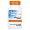 Doctor's Best, VitaminaD3, 125mcg (5000UI), 180cápsulas blandas