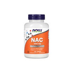 NOW Foods, NAC, Suplemento alimentario, 1000mg, 120comprimidos