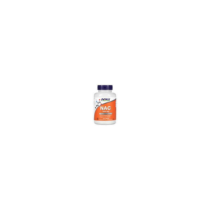 NOW Foods, NAC, Suplemento alimentario, 1000mg, 120comprimidos
