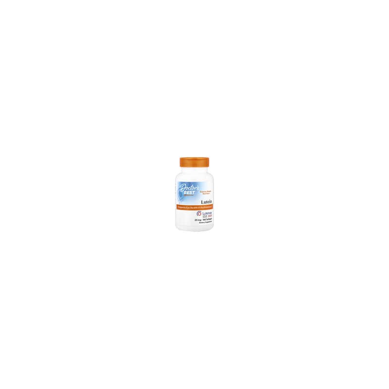 Doctor's Best, Luteína con Lutemax2020, 20mg, 180cápsulas blandas