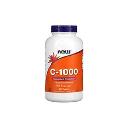 NOW Foods, VitaminaC-1000, 250comprimidos