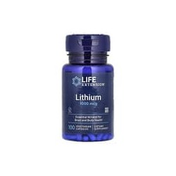 Life Extension, Litio, 1000mcg, 100cápsulas vegetales