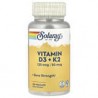 Solaray, VitaminasD3 yK2, Sin soya, 120cápsulas vegetales