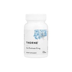 Thorne, Zinc Picolinato, 15 mg, 60 cápsulas