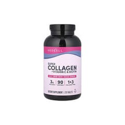 NeoCell, Super Collagen, Más vitamina C y biotina, 270 comprimidos