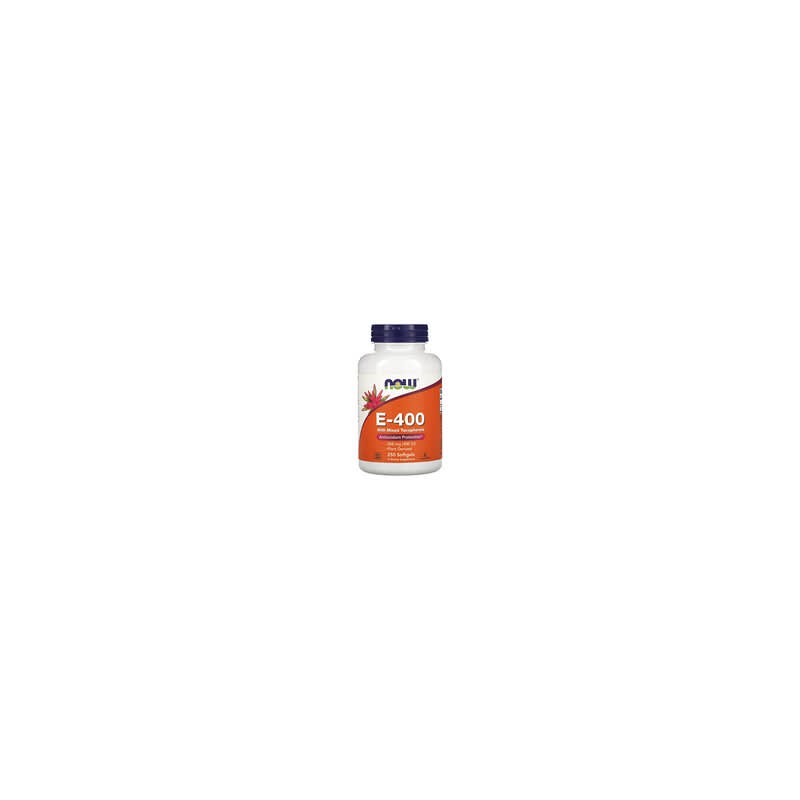 NOW Foods, E-400 con tocoferoles mixtos, 268mg (400UI), 250 cápsulas blandas