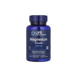 Life Extension, Magnesio (citrato), 100mg, 100cápsulas vegetales