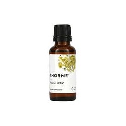 Thorne, VitaminasD yK2, 25mcg (1000UI), 30ml (1oz.líq.)