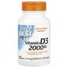 Doctor's Best, VitaminaD3, 50mcg (2000UI), 180cápsulas blandas