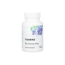 Thorne, Nutrientes básicos, 2por día, 60cápsulas