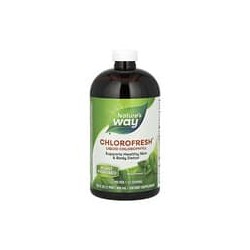 Nature's Way, Chlorofresh, Clorofila líquida, Menta, 132mg, 480ml (16oz.líq.) (132mg por cada 2cdas.)