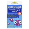 Kids Smart, KidsSmart®, Aceite de pescado con alto contenido de omega-3 DHA, Frutas, 30cápsulas masticables “burstlet”