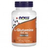 NOW Foods, L-glutamina, 500mg, 120 cápsulas vegetales