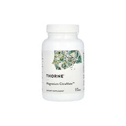 Thorne, MagnesiumCitraMate, Suplemento alimentario, 90cápsulas